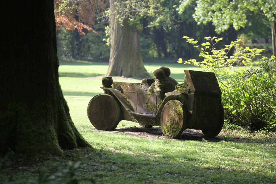 Le Jardin des sculptures,Château de Bois-Guilbert