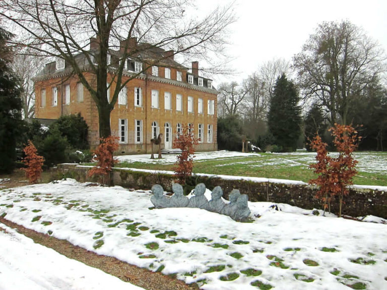 Les pères de l'Europe - jardin des sculptures de Bois Guilbert